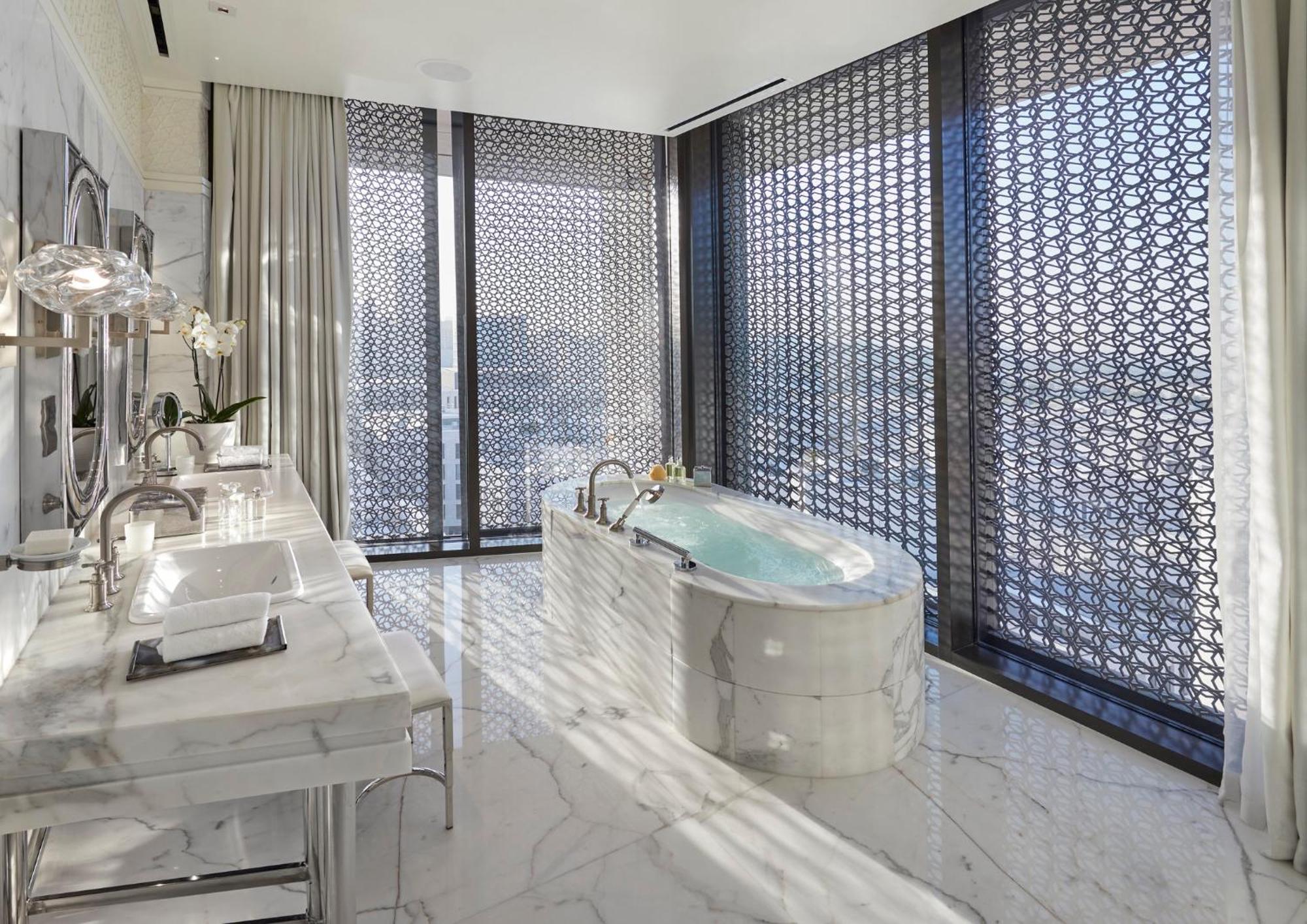 Hotel Mandarin Oriental, Dauhá Exteriér fotografie Bathroom